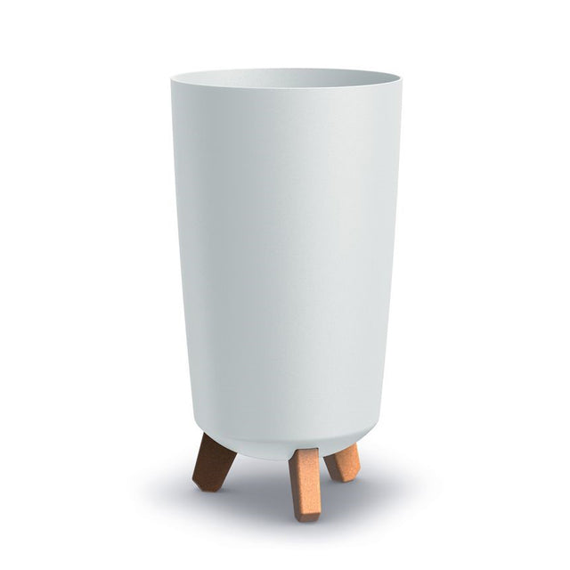 Květináč GRACIA TUBUS SLIM bílý 19,5cm