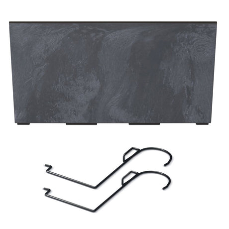 Truhlík URBI CASE BETON EFFECT W antracit 58cm