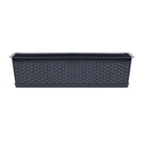 Truhlík s miskou RATOLLA CASE 58,7cm antracit