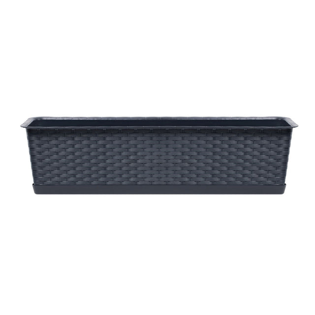 Truhlík s miskou RATOLLA CASE 68,5cm antracit