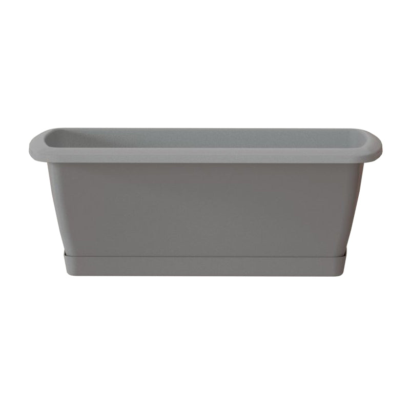 Truhlík s miskou RESPANA SET šedý kámen 88,5cm