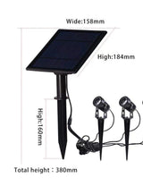 Smart svítidlo solární IMMAX NEO 07903L Reflectores WiFi Tuya