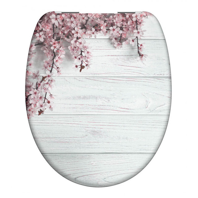 WC sedátko SCHÜTTE Flowers & Wood Soft Close
