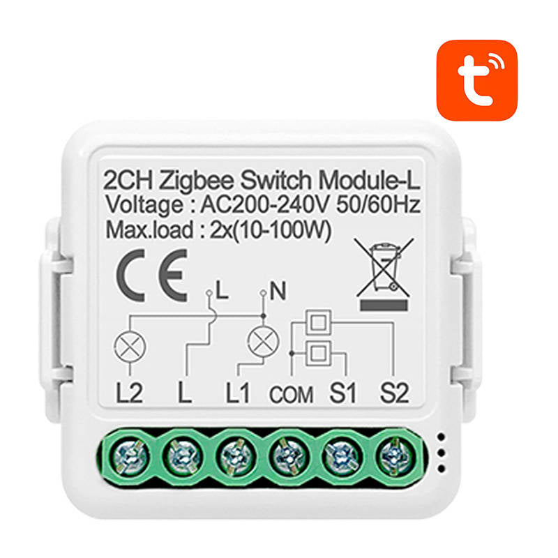 Smart ovladač osvětlení AVATTO LZWSM01-2 ZigBee Tuya