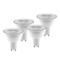 Smart LED žárovka GU10 4,8W YEELIGHT W1/4 pack WiFi sada 4ks