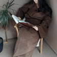 Deka s rukávy 4L 7179a Brown