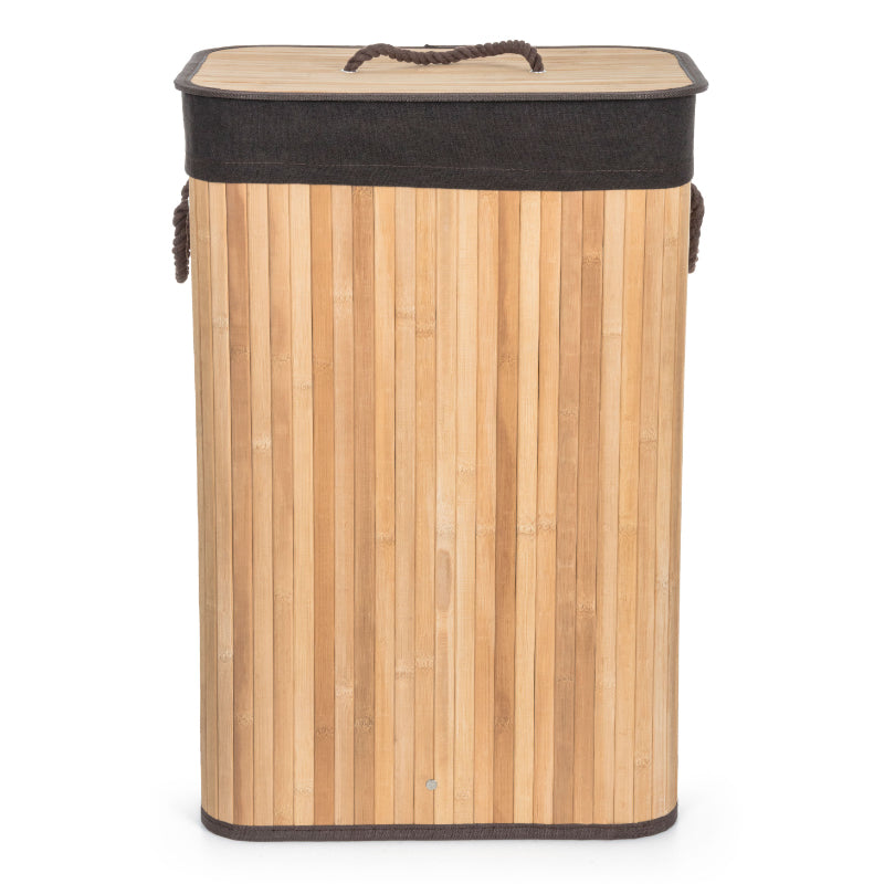 Koš prádelní G21 Bambus 72l Brown