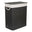 Koš prádelní G21 Bambus 105l Black