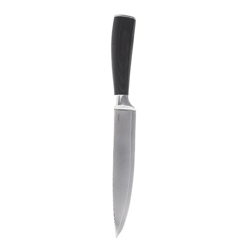 Nůž kuchyňský ORION damašková ocel/pakka 17,5cm