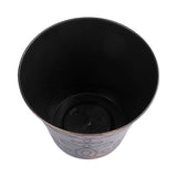 Květináč STREND PRO Flower zlatý - metalický efekt 24,5x19,3cm
