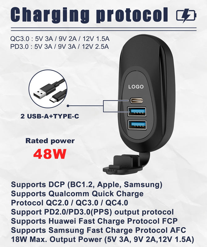 Nabíječka USB STU 34710.1 pro montáž na povrch
