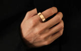 Smart ring COLMI R02 Gold vel.9 18,9mm