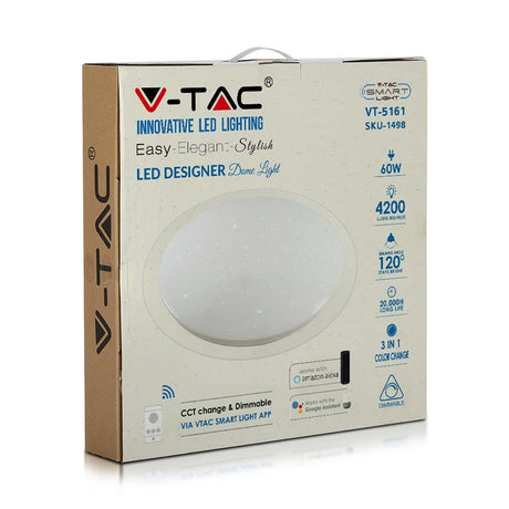 Smart LED svítidlo V-TAC VT-5161 60W WiFi