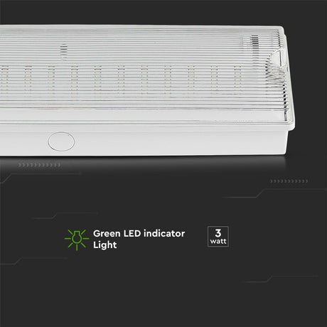 LED nouzové svítidlo s cedulí V-TAC VT-543