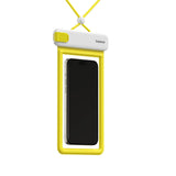 Pouzdro vodotěsné BASEUS DeepDive White/Yellow