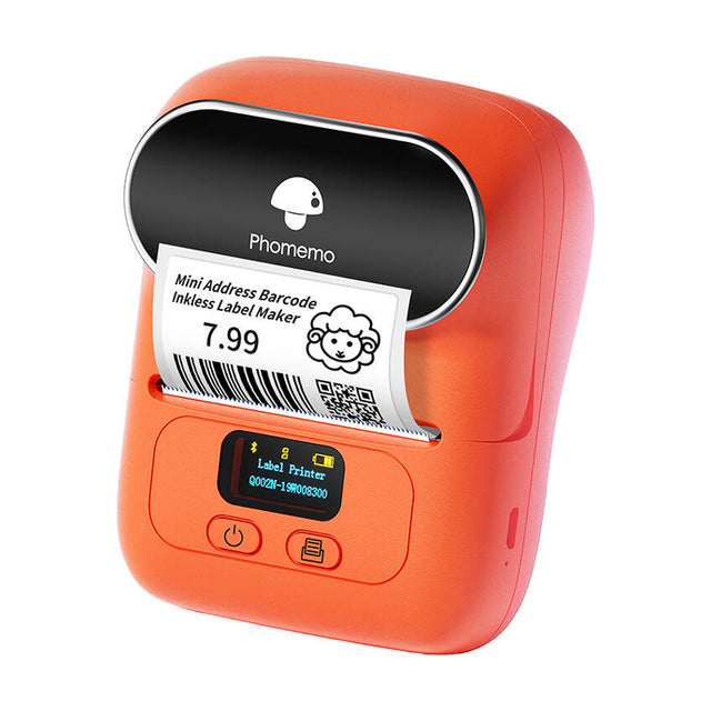 Tiskárna štítků PHOMEMO M110 Orange
