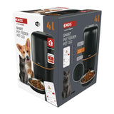 GoSmart dávkovač krmiva EMOS H6002 Pet Care, 4 l, černý, WiFi