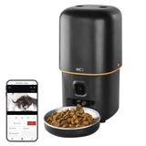 GoSmart dávkovač krmiva EMOS H6004 Pet Care s kamerou, 4 l, černý, Wi-Fi