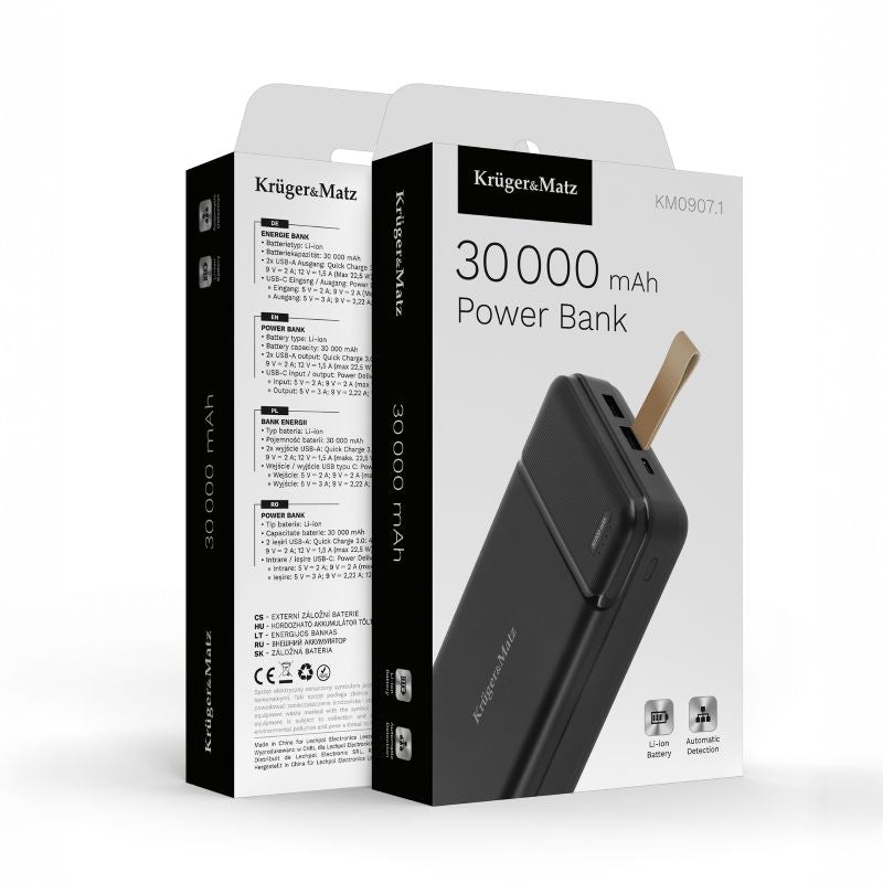 PowerBank KRUGER & MATZ KM0907.1 30000mAh