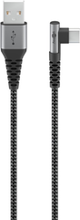 Kabel GOOBAY 64656 USB/USB-C 1m Space Grey/Silver