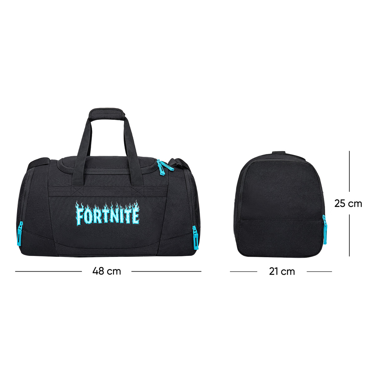 Taška sportovní BAAGL Fortnite Blue