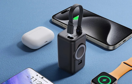 PowerBank JOYROOM JR-W13 5000mAh Black s nabíjením Apple Watch