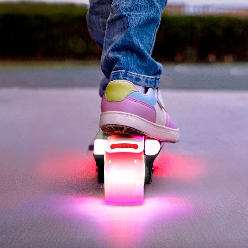 Koloběžka elektrická REBEL Fun Wheels Light Black dětská