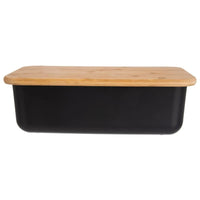 Chlebník ORION Black 40x23x13cm