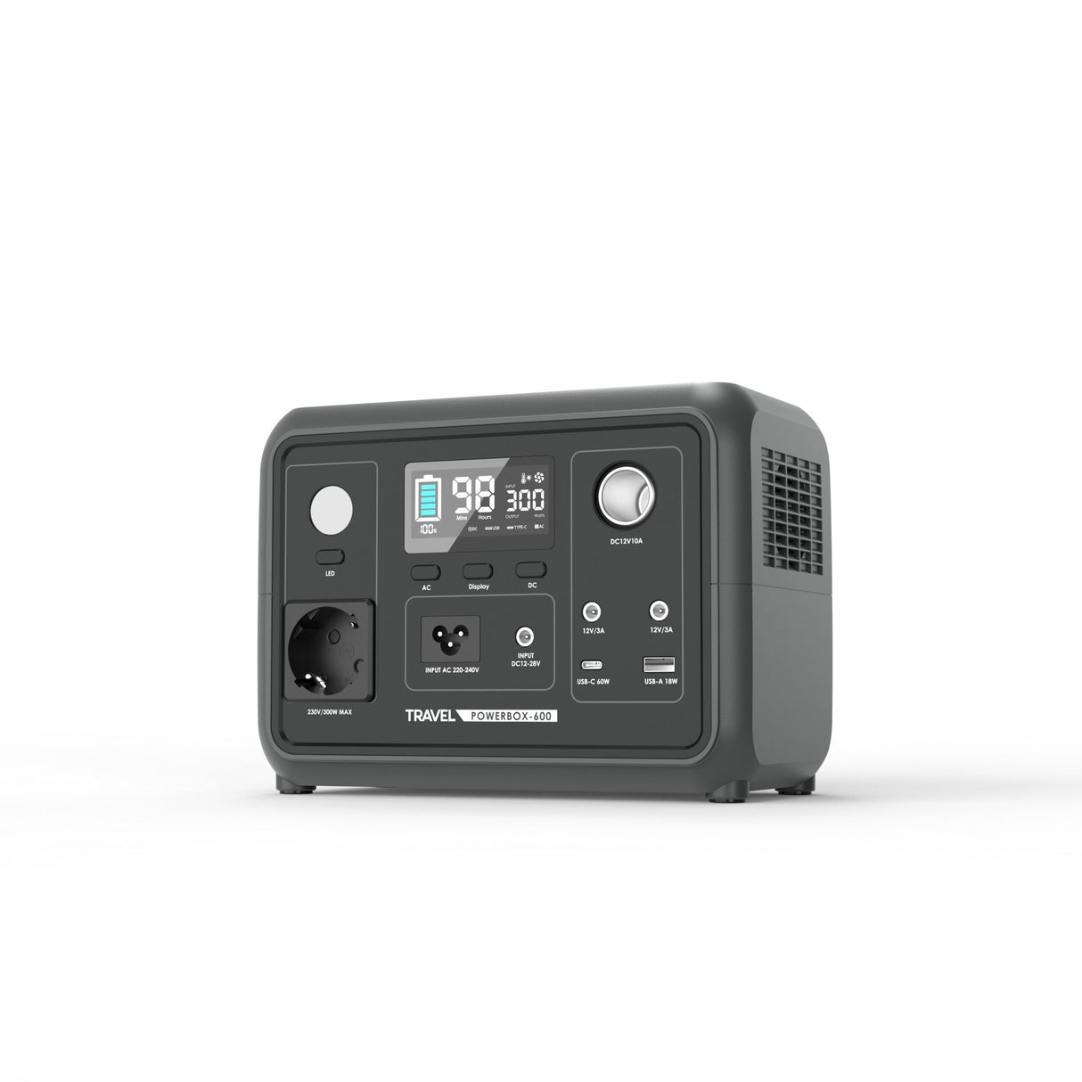 Nabíjecí stanice VOLT Travel Powerbox 600 300W