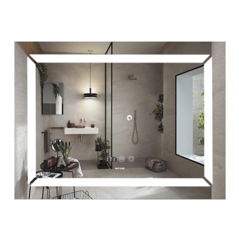 Zrcadlo koupelnové MIXXUS MR01-80×60 Light