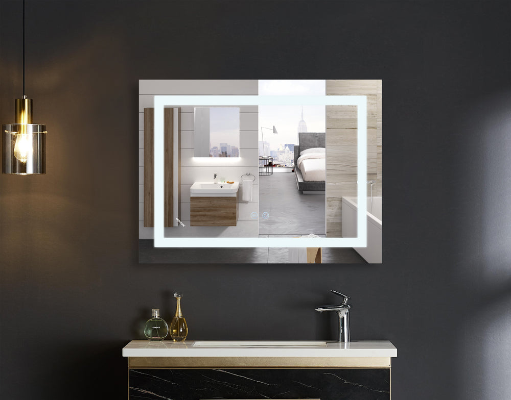 Zrcadlo koupelnové MIXXUS MR12-80×70-REVERSE Warm