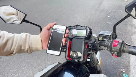 Univerzální držák telefonu na kolo/motocykl CARCLEVER r15