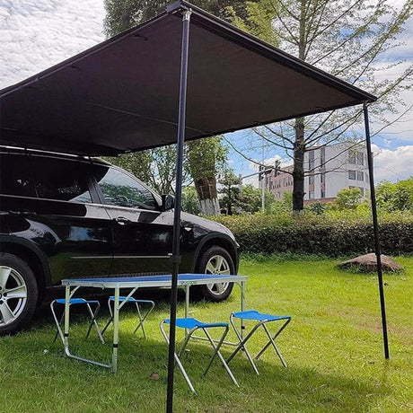 Markýza na auto boční černá 2x2,5m