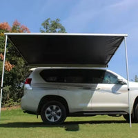 Markýza na auto boční černá/písková 2x3m