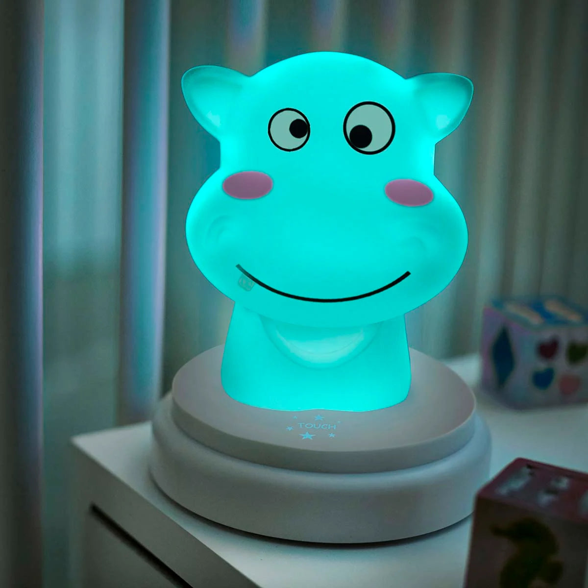 Noční světlo NEDIS SILLY HIPPO