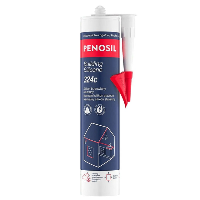 Silikon neutrální stavební PENOSIL 324 transparentní 280ml