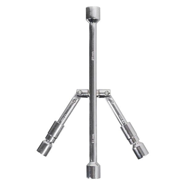 Klíč na kola COMPASS 17-19/21-23mm TÜV, GS