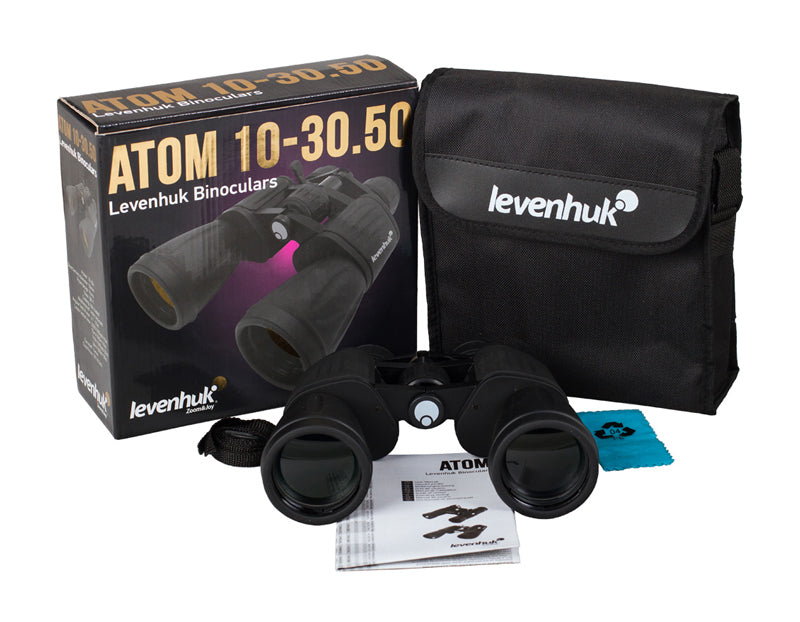 Dalekohled binokulární LEVENHUK Atom 10-30x50