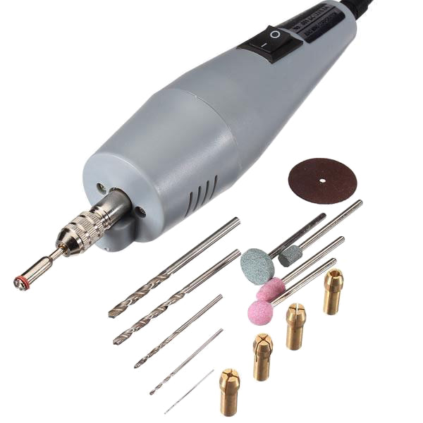 Vrtačka HADEX 12V/10W s příslušenstvím