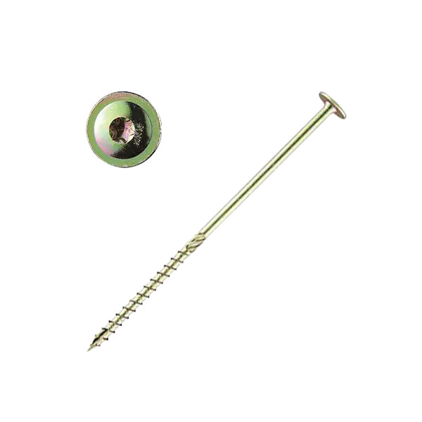 Konstrukční vrut s talířovou hlavou Torx T30 6x80mm 100ks