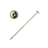 Konstrukční vrut s talířovou hlavou Torx T30 6x200mm 100ks