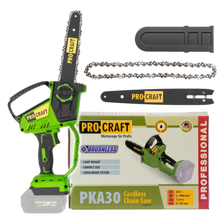 Pila řetězová AKU PROCRAFT PKA30 bez akumulátoru