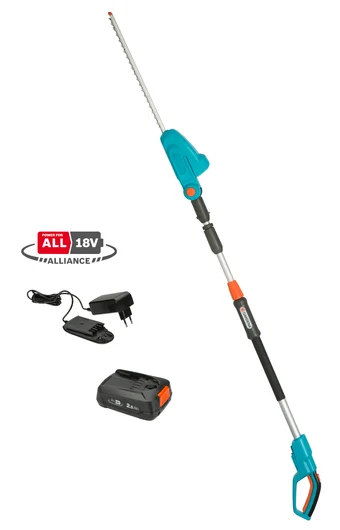 Nůžky na živý plot AKU GARDENA THS 42/18V P4A teleskopické