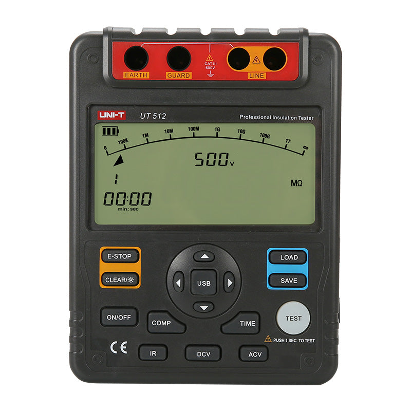 Tester izolačního odporu UNI-T UT512