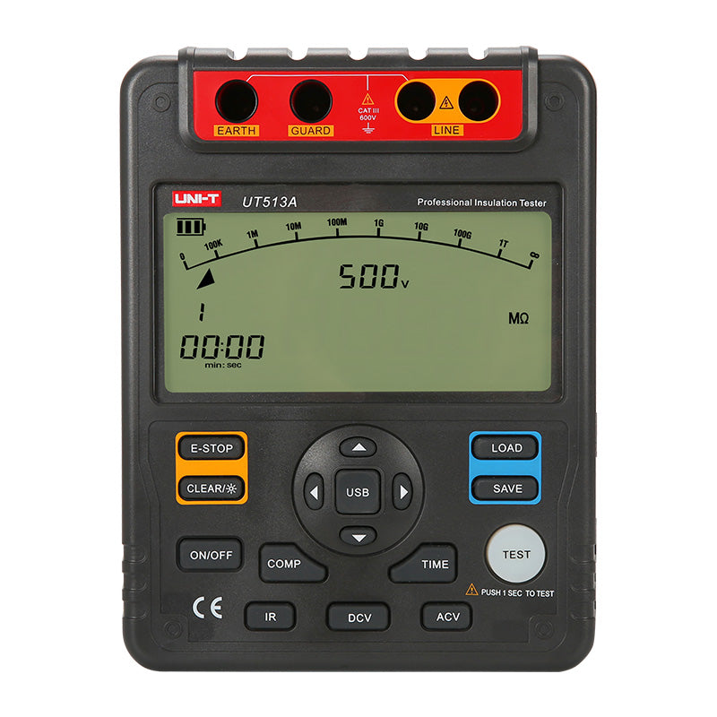 Tester izolačního odporu UNI-T UT513A