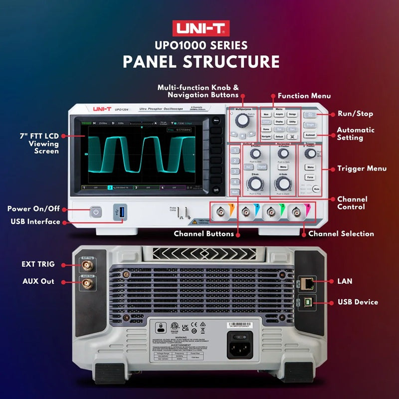 Osciloskop UNI-T UPO1054