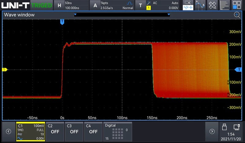 Osciloskop UNI-T MSO1154HD-S