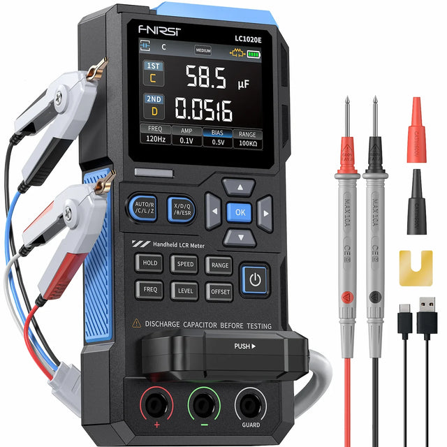 LCR metr a tester součástek FNIRSI LC1020E