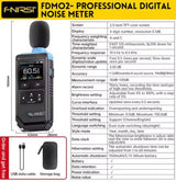 Hlukoměr FNIRSI FDM-02