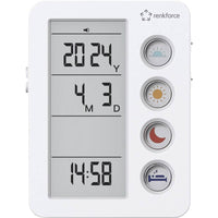 Budík RENKFORCE RF-4883628 s připomenutím užití léků
